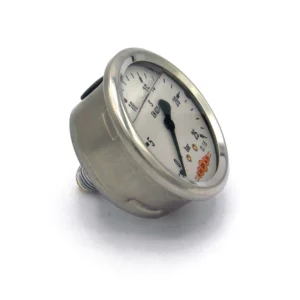 Manometer 0-25 BAR ¼" vloeist. achter