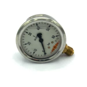 Manometer 0-60 BAR ¼" vloeist