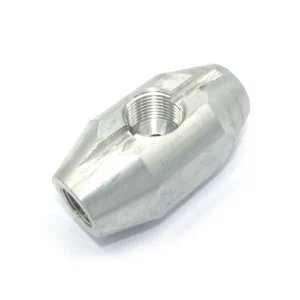 Spuitdop-dophouder doorvoer Aluminium