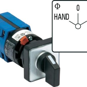 1-0-2 schakelaar CG4 1-polig hand-0-auto